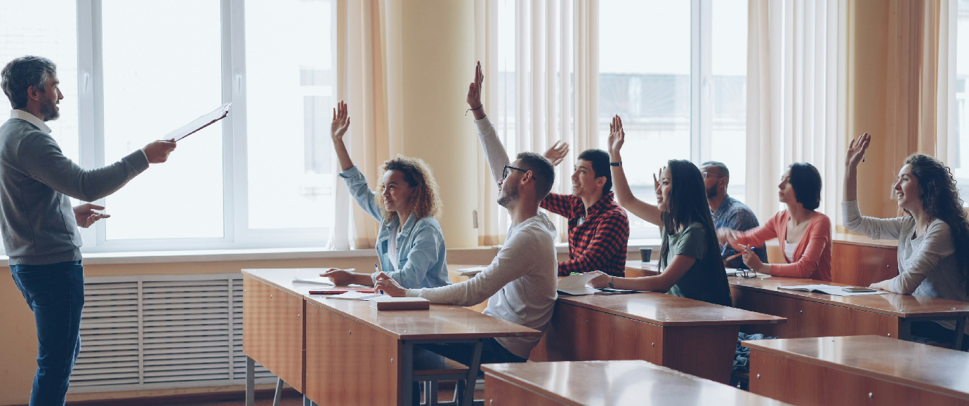 Questions en classe enseignant cégep